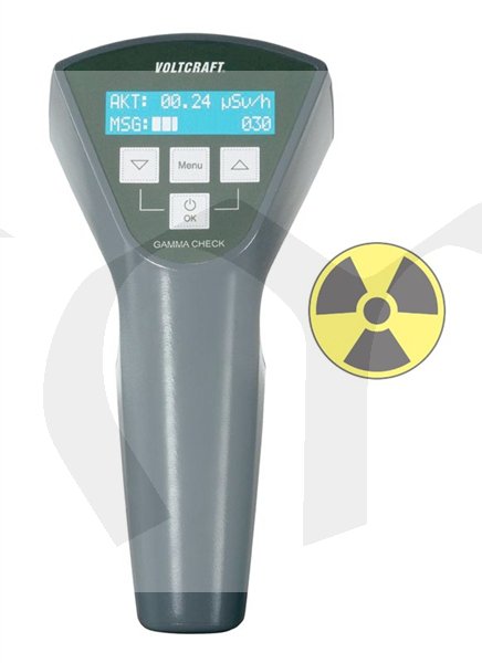 Geigerův čítač pro kontrolu radioaktivity Gamma-Check-A