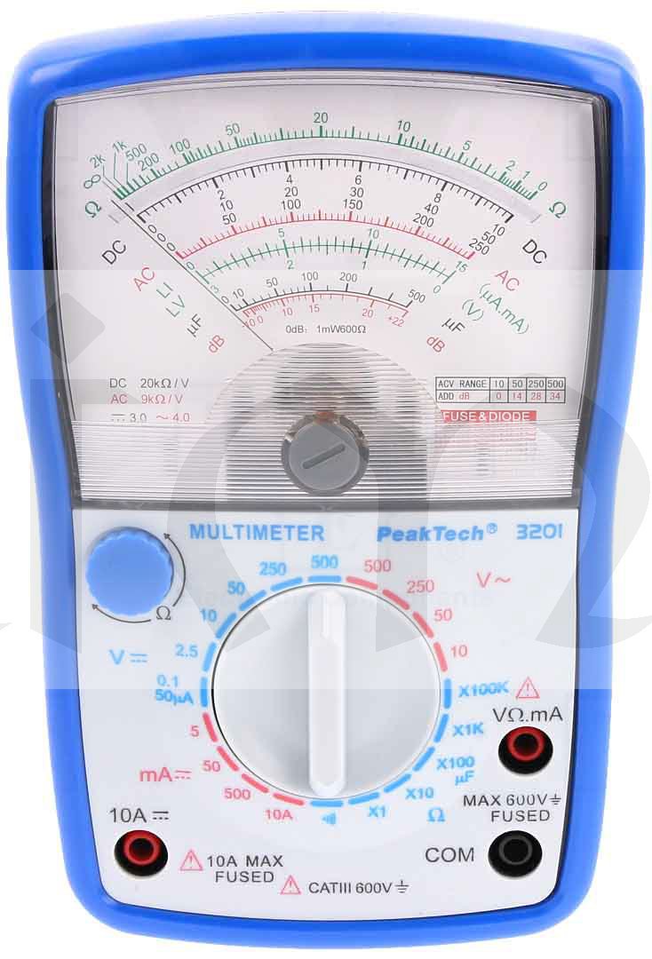 Multimetr analogový P3201