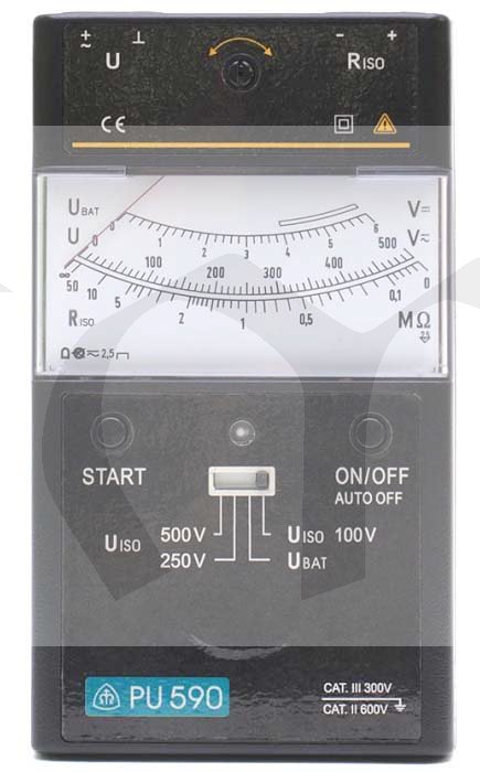 PU590 analogový měřič izolačních odporů
